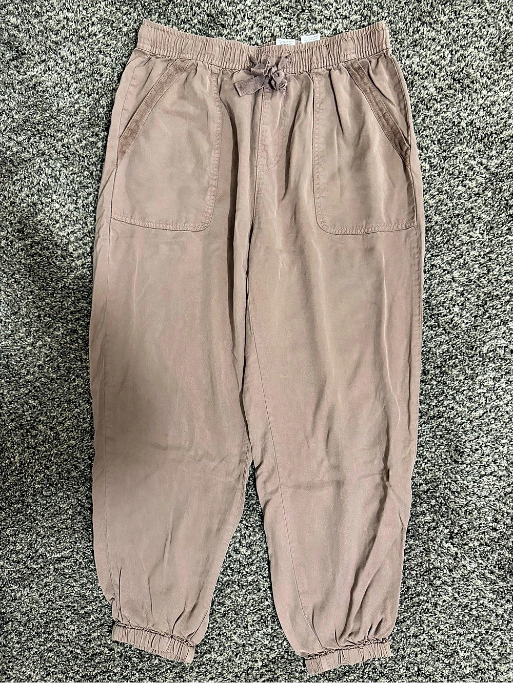 Time and Tru Women's Jogger Pants in Brown Size Medium